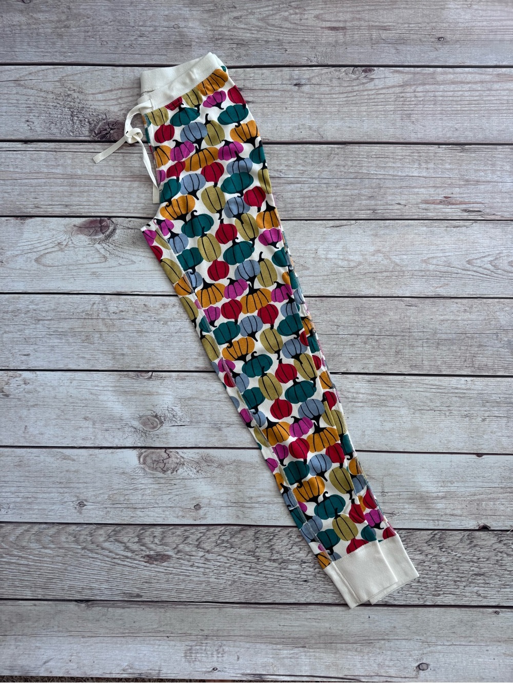NEW Hanna Andersson Pumpkin Print Lounge Pants - Picture 2 of 6